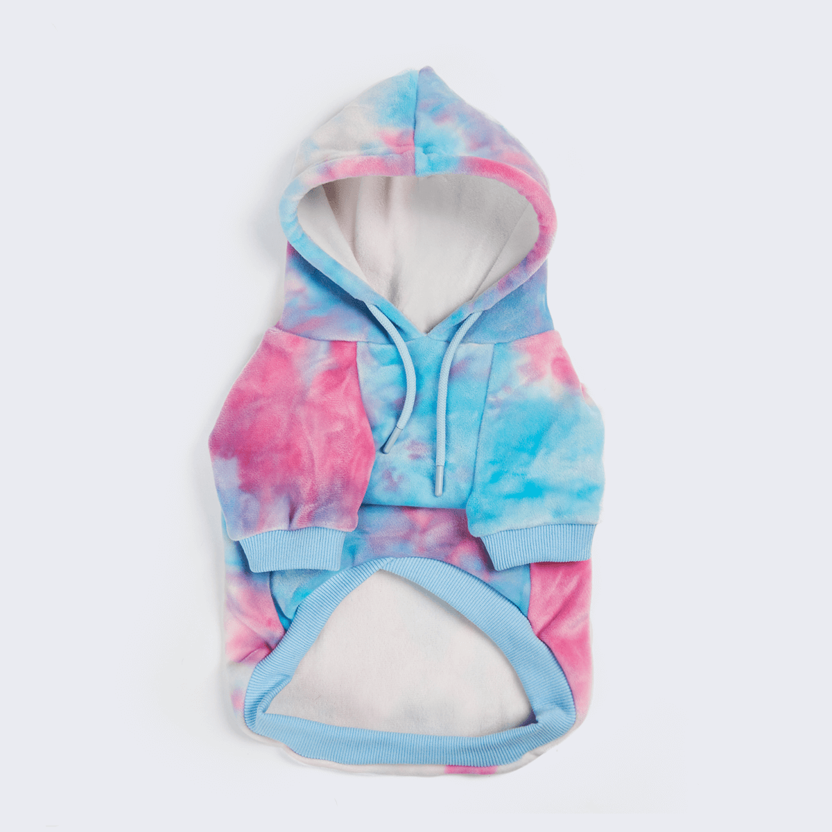 Velvet Dog Hoodie - Snow Cone - Image 3