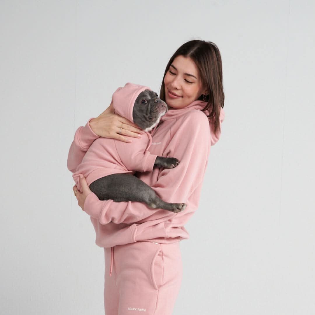 Essential Dog Hoodie - Dusty Pink - Image 7