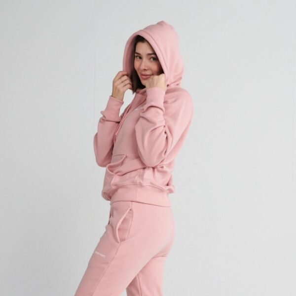 Essential Human Hoodie - Dusty Pink - Image 2