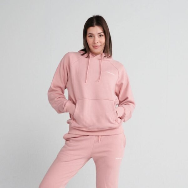 Essential Human Hoodie - Dusty Pink - Image 3