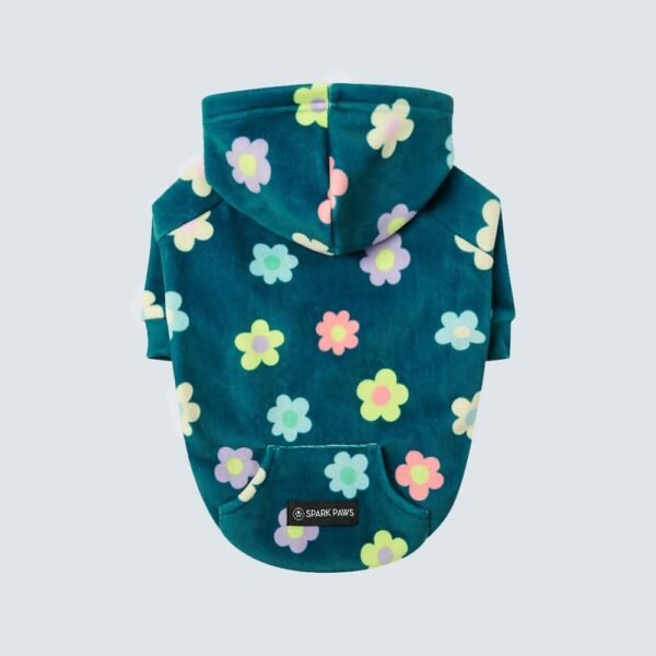 Daisy Dog Hoodie - Green - Image 4