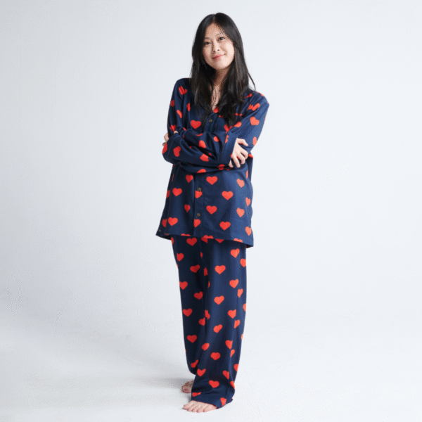 Human Pajama Top - Hearts - Image 4