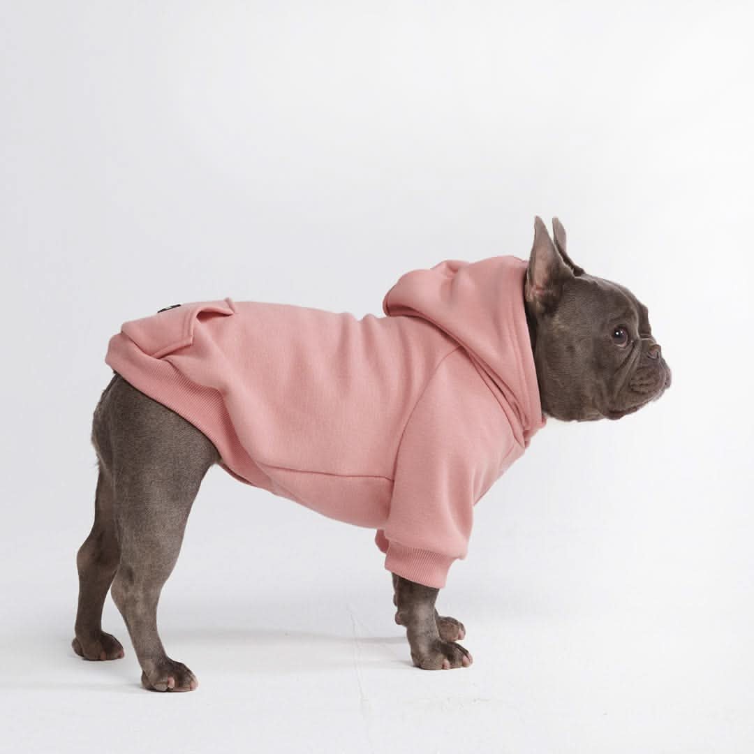 Essential Dog Hoodie - Dusty Pink - Image 6