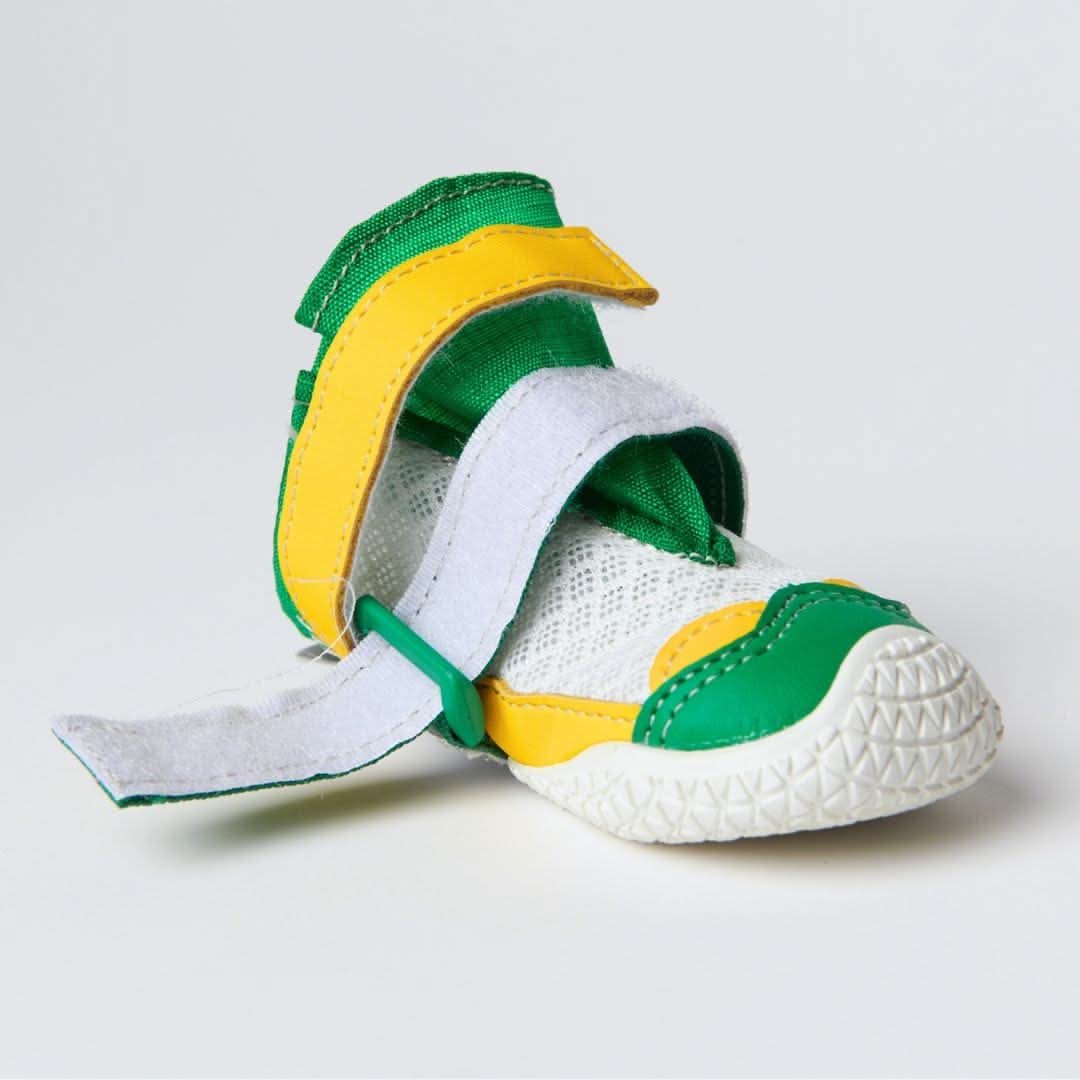 Hot Pavement Pawtector Dog Shoes - Green Yellow - Image 5