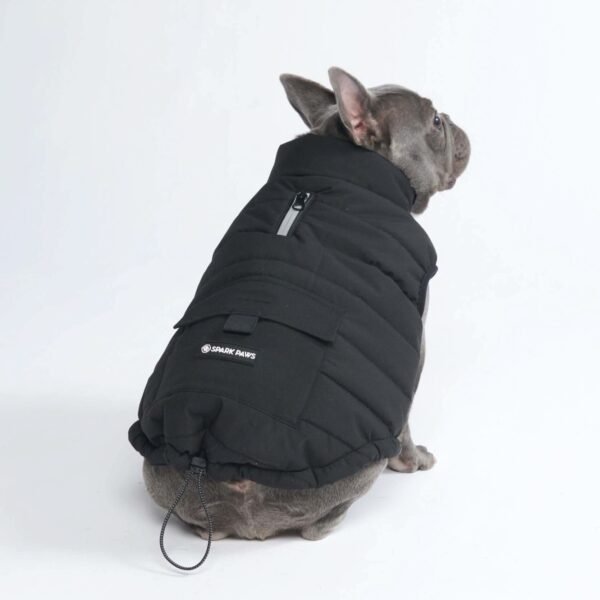 WarmShield Water-Resistant Jacket - Black - Image 4