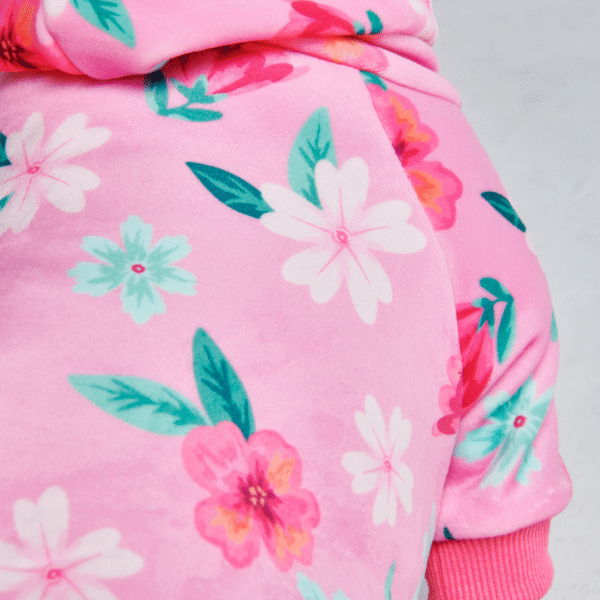 Blossom Human Hoodie - Pink - Image 5
