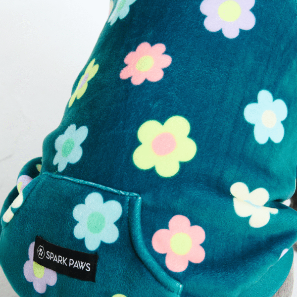 Daisy Dog Hoodie - Green - Image 7