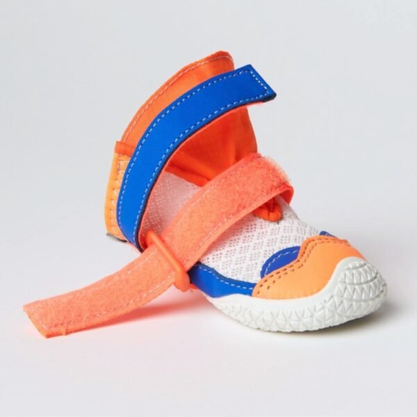 Hot Pavement Pawtector Dog Shoes - Orange Blue - Image 5