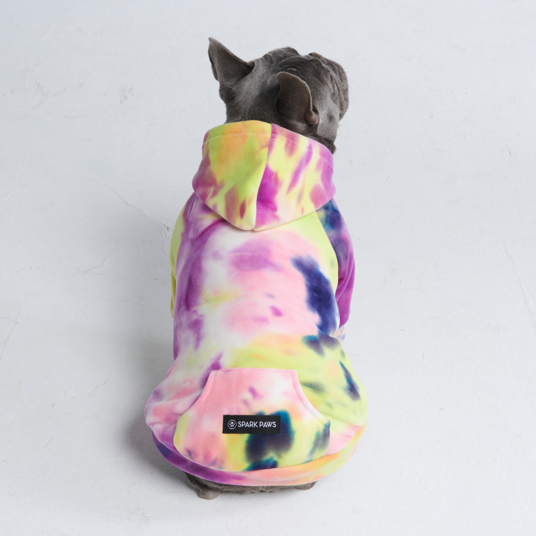 Velvet Dog Hoodie - Berry Lemonade - Image 4
