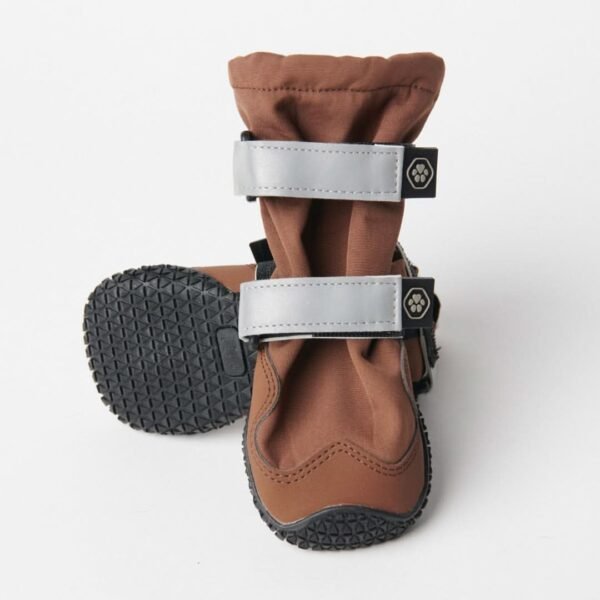 Flex Shell Water-resistant Dog Boots - Brown - Image 7