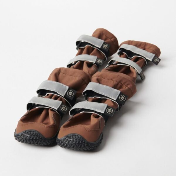Flex Shell Water-resistant Dog Boots - Brown - Image 6