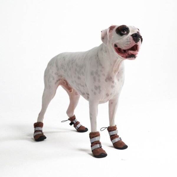 Flex Shell Water-resistant Dog Boots - Brown - Image 2