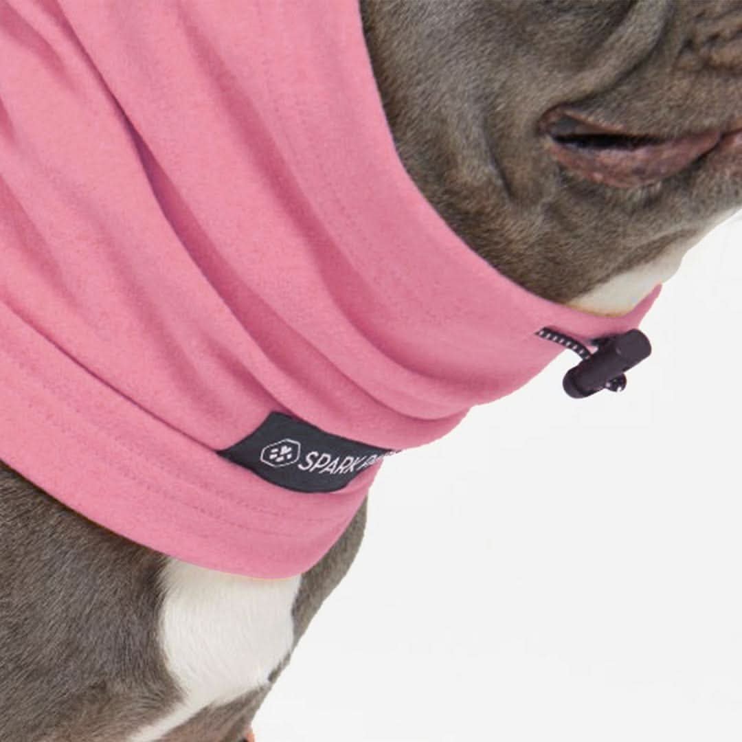 Anxiety Calming Dog Earmuff Protector - Pink - Image 3