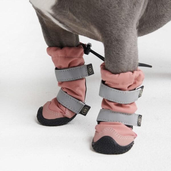 Flex Shell Water-resistant Dog Boots - Pink - Image 5