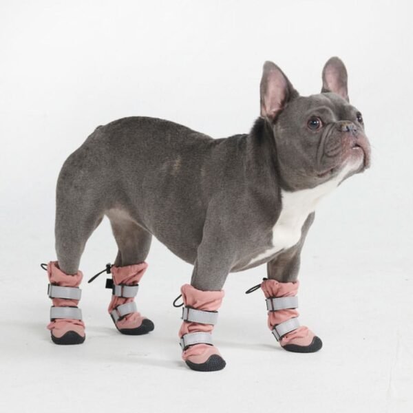 Flex Shell Water-resistant Dog Boots - Pink - Image 2