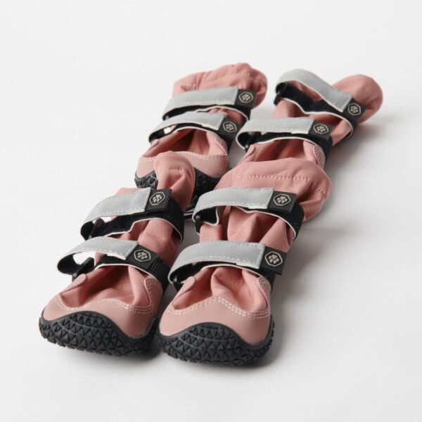 Flex Shell Water-resistant Dog Boots - Pink - Image 6