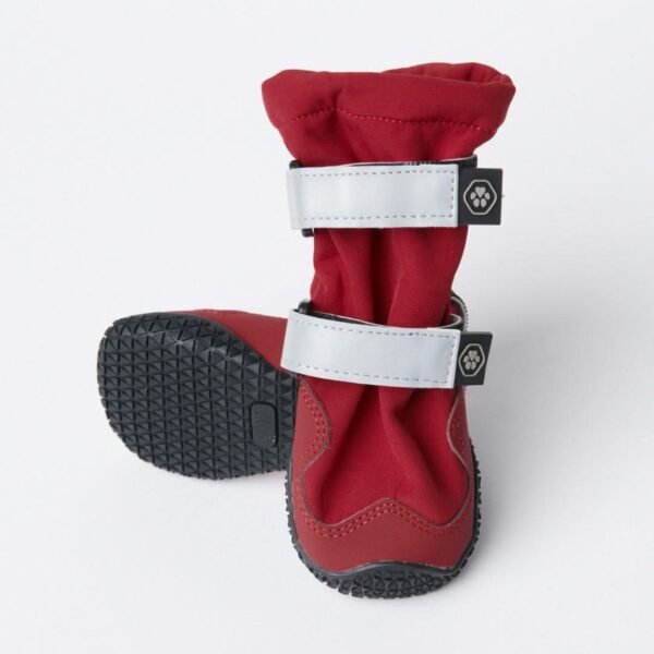 Flex Shell Water-resistant Dog Boots - Red - Image 7