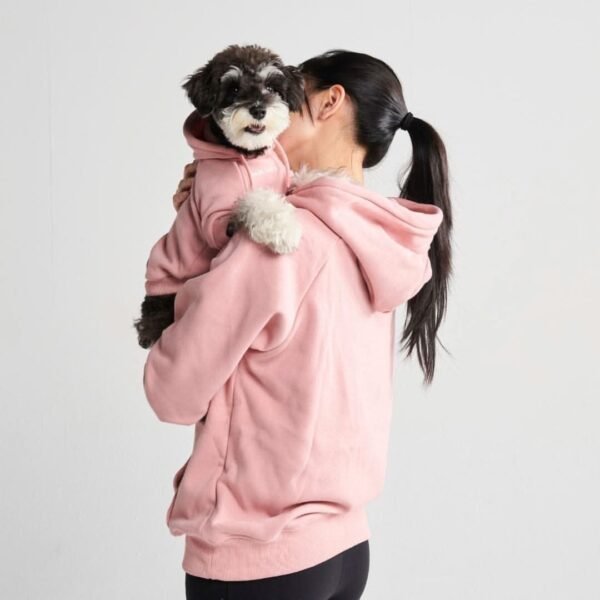 Essential Human Hoodie - Dusty Pink - Image 4