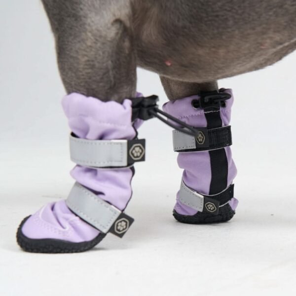 Flex Shell Water-resistant Dog Boots - Lilac - Image 3