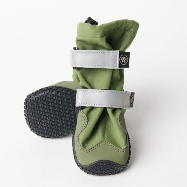 Flex Shell Water-resistant Dog Boots - Green - Image 9
