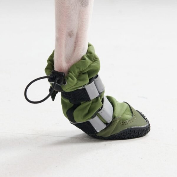 Flex Shell Water-resistant Dog Boots - Green - Image 7