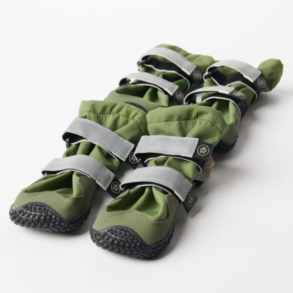 Flex Shell Water-resistant Dog Boots - Green - Image 8