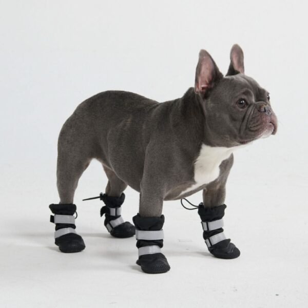 Flex Shell Water-resistant Dog Boots - Black - Image 2