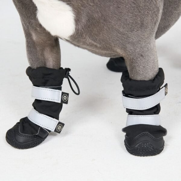 Flex Shell Water-resistant Dog Boots - Black - Image 7