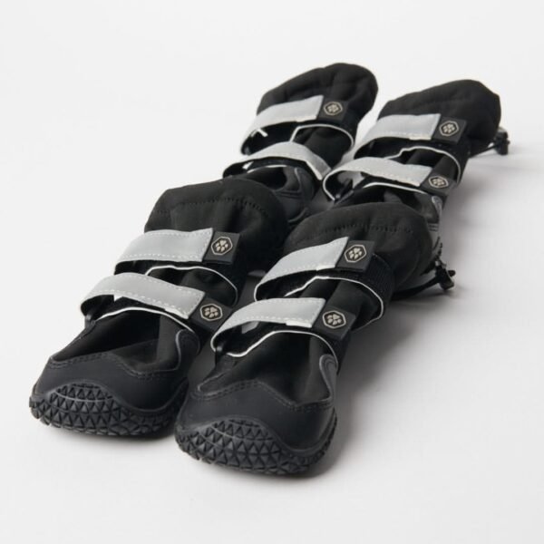 Flex Shell Water-resistant Dog Boots - Black - Image 9
