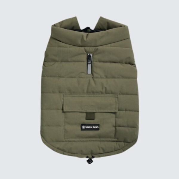 WarmShield Water-Resistant Jacket - Olive - Image 2