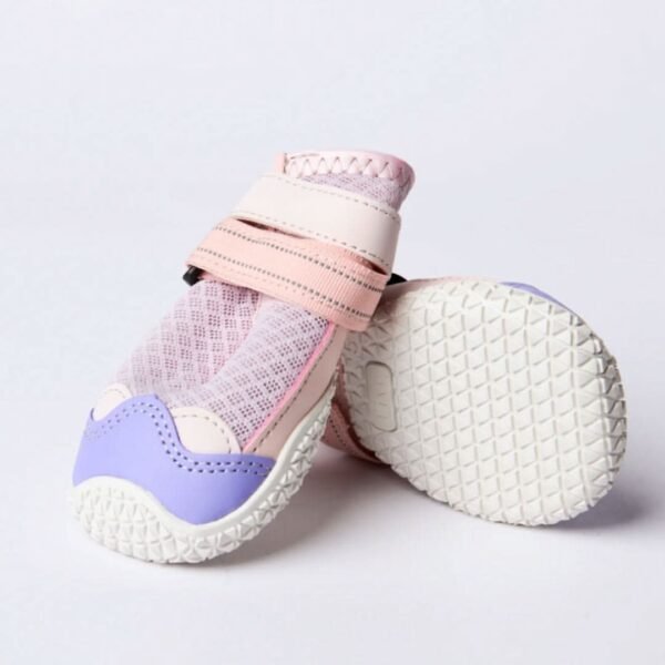 Hot Pavement Pawtector Dog Shoes - Pink Purple - Image 2
