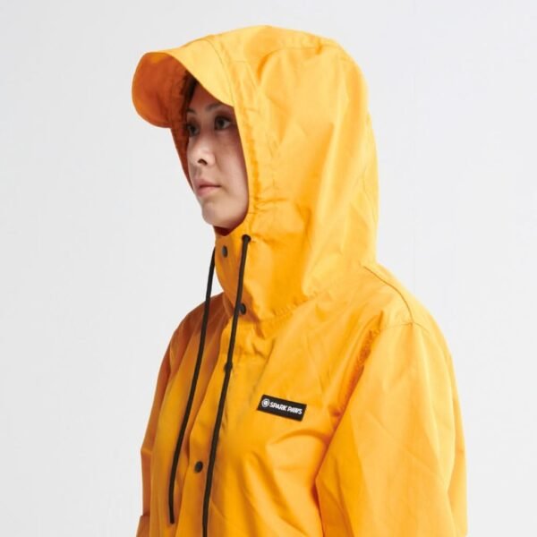Breatheshield™ Human Raincoat - Mustard Yellow - Image 3