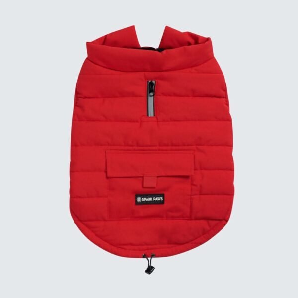 WarmShield Water-Resistant Jacket - Red - Image 3